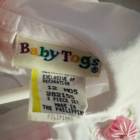 Vintage Baby Togs Dress 12 M - Picture 3 of 3